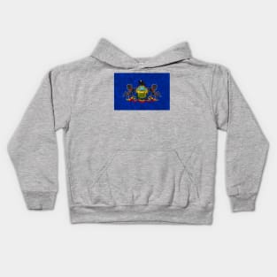 State flag of Pennsylvania Kids Hoodie